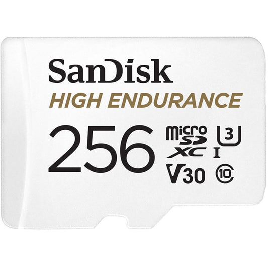 Card de memorie SanDisk Micro SD High Endurance, 256GB, Class 10