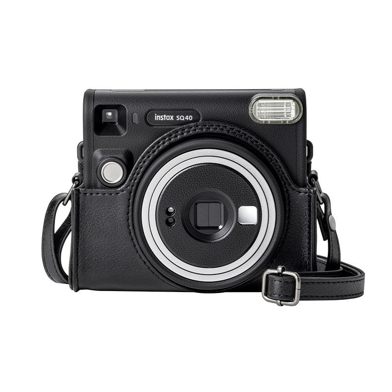 Set camera foto FUJIFILM Instax Square SQ40 cu film 1x10 si husa