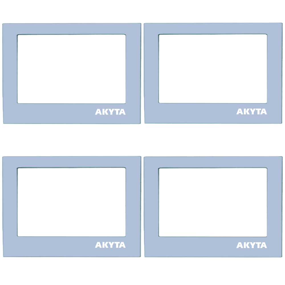 Rama magnetica wide bleu pentru poze Fujifilm Instax, 4 bucati