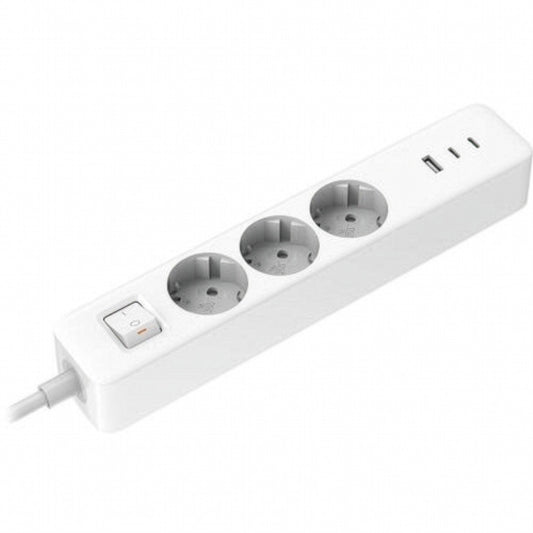 Prelungitor Xiaomi Power Strip 2C1A (3 prize, 2 USB-C, 1 USB-A) 1.4 m White EU