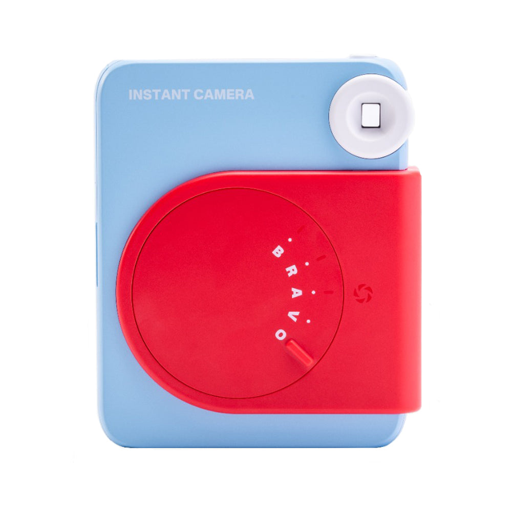 Set Aparat Foto Instant Hanin M6 – Experience Pack – 30 Fotografii Incluse, Blue, Bluetooth
