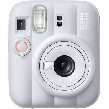 Pachet Cadou Instax Mini 13 Alb – Cameră, Film, Cutie Happy Days, Ramă Acordeon