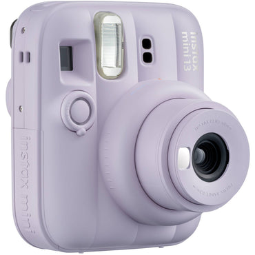 Pachet Fujifilm Instax Mini 13 Mov – Cameră Instant + Husă Iridescentă + Wallet Foto + Film 10 Poze