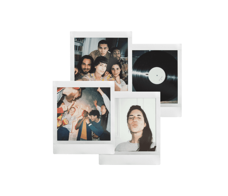 Set aparat foto Instant Fujifilm Instax SQ1 Glacier Blue cu husa, album si hartie foto square 1x10