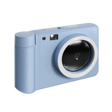 Set Aparat Foto Instant si imprimanta Hanin Z1 – Joy – 25 Fotografii Incluse, Albastru, Bluetooth