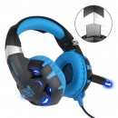 Casti gaming stereo Onikuma K2 7.1 Blue