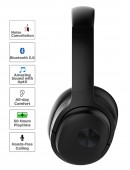 Casti audio Bluetooth 5.0 COWIN SE7 MAX cu anulare activa a zgomotului si microfon, 40 de ore de functionare, negru