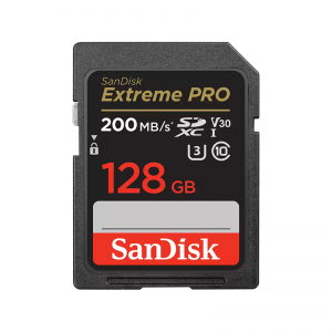 Card de memorie SanDisk Extreme Pro SDXC 128GB R200MB/s W90MB/s
