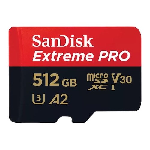copy of Card de memorie Sandisk microSDXC 256 GB, Extreme Pro, R200 MB/s, W140 MB/s
