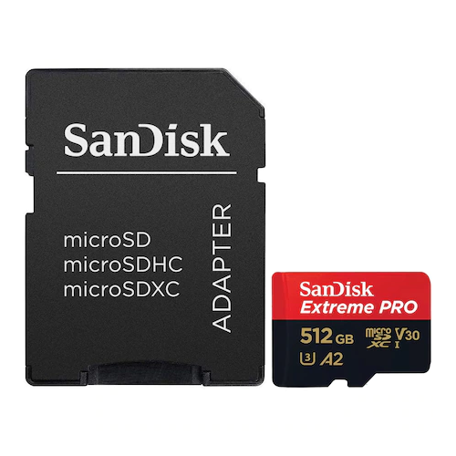 copy of Card de memorie Sandisk microSDXC 256 GB, Extreme Pro, R200 MB/s, W140 MB/s