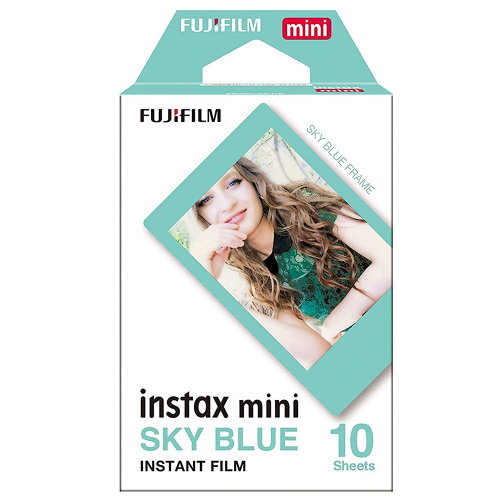 Film analog consumabil, Fujifilm Instax mini 1x10 buc Blue Frame