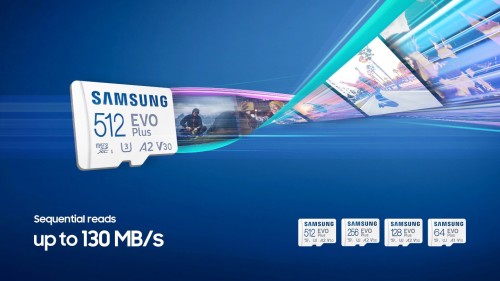 Card de memorie Samsung Evo Plus, 256GB, 130MB/s