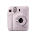 Camera foto instant Fujifilm Instax mini 12, Lilac Purple cu 10 filme si husa