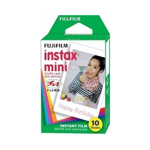 Camera foto instant Fujifilm Instax mini 12, Lilac Purple cu 10 filme si husa