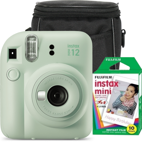 copy of Set Camera foto instant Fujifilm Instax mini 12, Blossom Pink cu 10 filme si husa