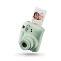 Camera foto instant Fujifilm Instax mini 12, Mint Green cu 10 filme si husa