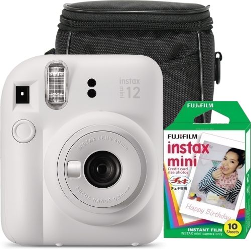 copy of Set Camera foto instant Fujifilm Instax mini 12, Blossom Pink cu 10 filme si husa