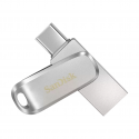 Memorie USB Sandisk Ultra® Luxe Dual Drive 128GB, USB 3.1/USB Type-C, Metal