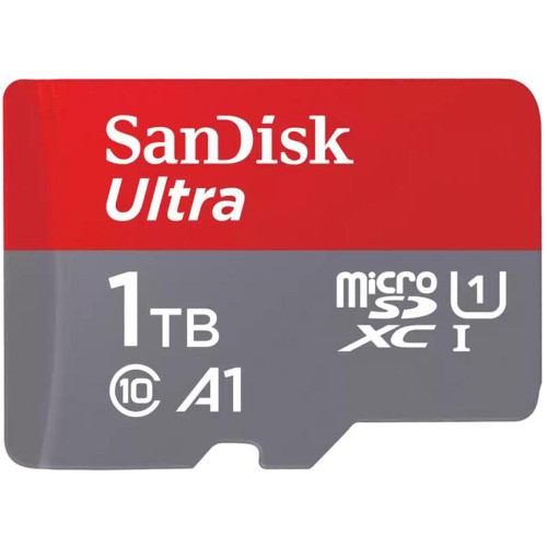 Card de memorie SanDisk Micro SD Ultra, 1TB, Class 10, Full HD, 150MB/s