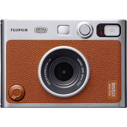 Aparat foto instant Fujifilm Instax mini Evo brown Hybrid