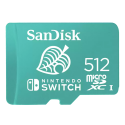 Card de memorie SanDisk microSDXC, 512GB, Nintendo Switch, UHS-I, Class 10