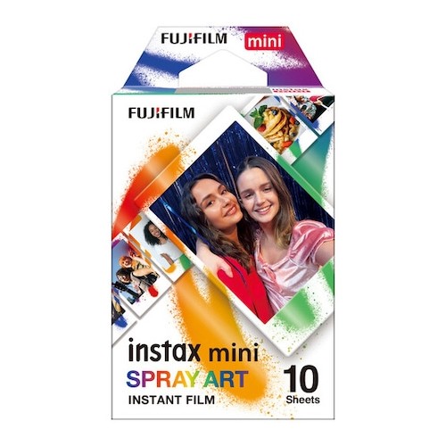 Film Instant Fujifilm Instax Mini, Spray Art, 10 buc