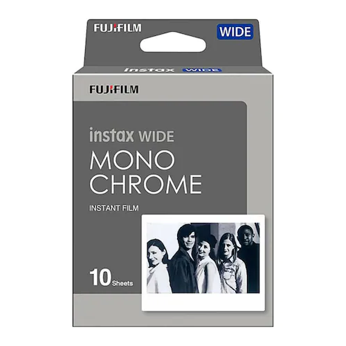 Film instant Fujifilm Wide Monochrome, 10 buc