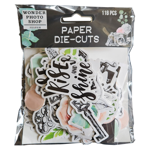 Stickere Fujifilm Paper Die-Cuts, 118 bucati