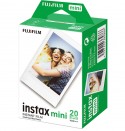 Camera foto instant Fujifilm Instax mini 12, Mint Green cu rama magnetica si 20 filme