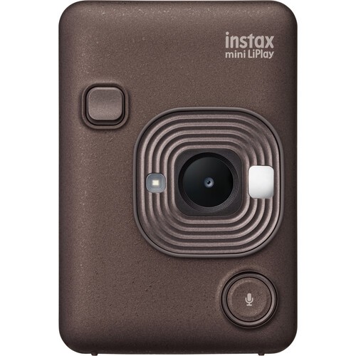 Aparat foto instant hibrid Fujifilm Instax mini LiPlay Deep Bronze