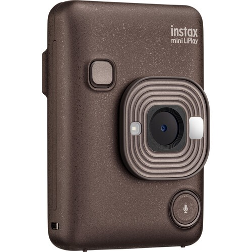 Aparat foto instant hibrid Fujifilm Instax mini LiPlay Deep Bronze