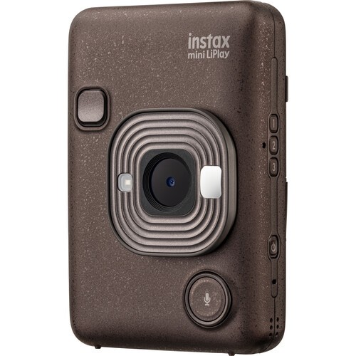 Aparat foto instant hibrid Fujifilm Instax mini LiPlay Deep Bronze