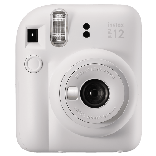 Aparat foto instant Fujifilm Instax mini 12, Clay White