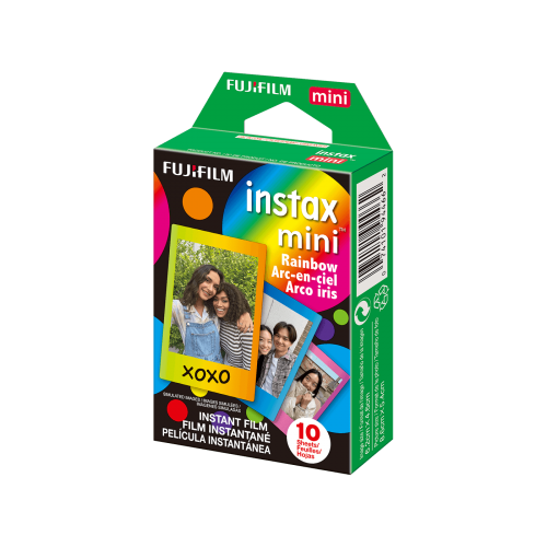 Film analog consumabil Fujifilm Instax Film Instant 1x10, Rainbow