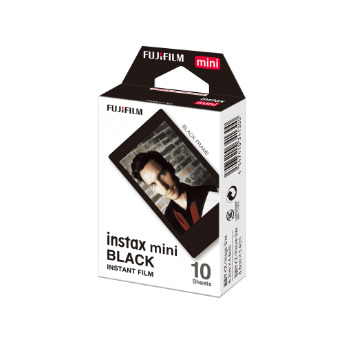 Set Film mini Fujifilm Instax alb 1x10 cu film mini Black 1x10