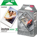 Set Film mini Fujifilm Instax alb 1x10 cu film mini Stone Grey 1x10