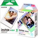 Set Film mini Fujifilm Instax alb 1x10 cu film mini Mermaid Tail 1x10