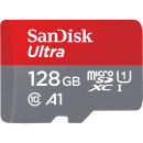 [Resigilat] Card de memorie SanDisk Micro SD Ultra, 128GB, Class 10, 140MB/s, Full HD