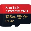 [Resigilat] Card de memorie SansdiskmicroSDXC 128 GB, Extreme Pro, R170 MB/s, W90 MB/s