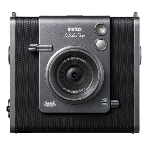 Aparat foto Fujifilm Instax Wide EVO Hybrid, negru