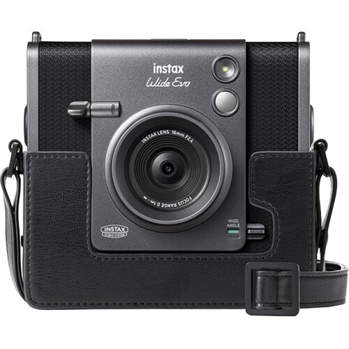 Husă FUJIFILM pentru aparatul foto INSTAX WIDE EVO (negru)