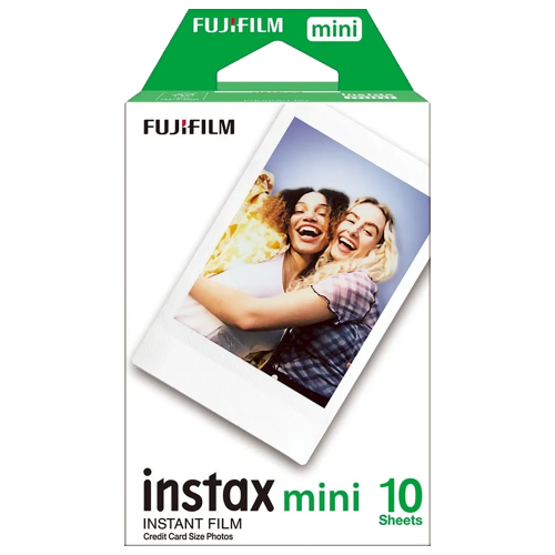 Set Cadou Zi de Nastere – aparat foto instant Fujifilm Instax Mini 12 Mov cu Film, Husa si Felicitare