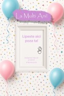 Set Cadou Zi de Nastere – aparat foto instant Fujifilm Instax Mini 12 Mov cu Film, Husa si Felicitare