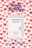 Set Cadou Zi de Nastere – aparat foto instant Fujifilm Instax Mini 12 Roz cu Film, Husa si Felicitare