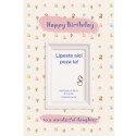 Felicitare Happy Birthday cake