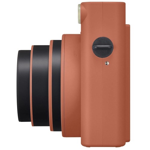 Aparat foto instant Fujifilm Instax SQ1 Orange cu film 1x10 si 3 felicitari Merry Christmas