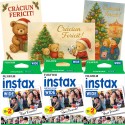3 Filme Fujifilm Instax Wide 2x10, 60 buc, cu 3 felicitari Magic Memories