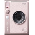 Aparat foto Fujifilm Instax mini Evo, Gentle Rose, cu geanta si film 1x10 pink