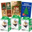 Filme Fujifilm Instax set de mini 3x20 cu 3 felicitari Christmas Magic Memories