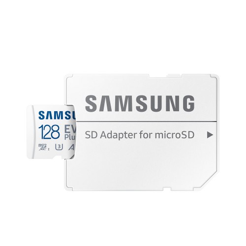 Samsung EVO Plus microSDXC 128GB UHS-I/U3/V10/A2 + Adapter (MB-MC128SA)